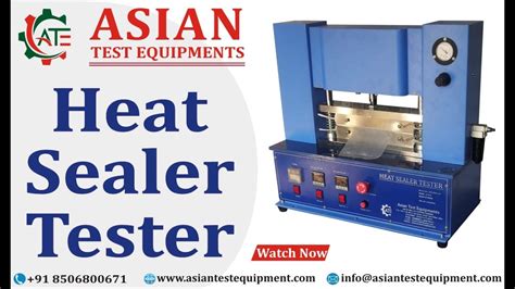 Single Point Heat Sealer Tester service|heat sealer calibration near me.